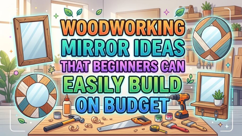 Woodworking Mirror Ideas That Beginners Can Easily Build on Budget