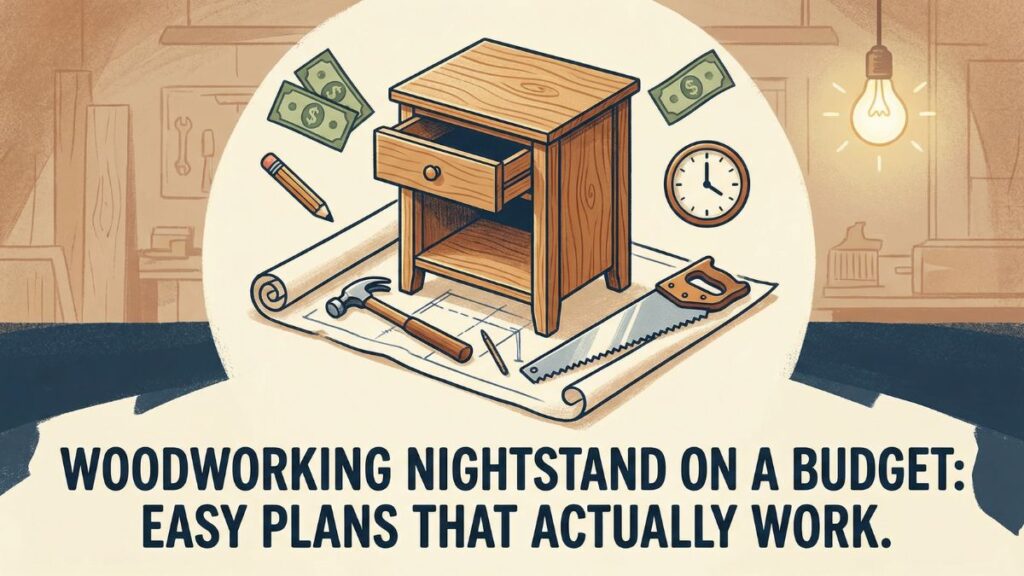 Woodworking Nightstand on a Budget Easy Plans That Actually Work