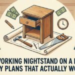 Woodworking Nightstand on a Budget Easy Plans That Actually Work