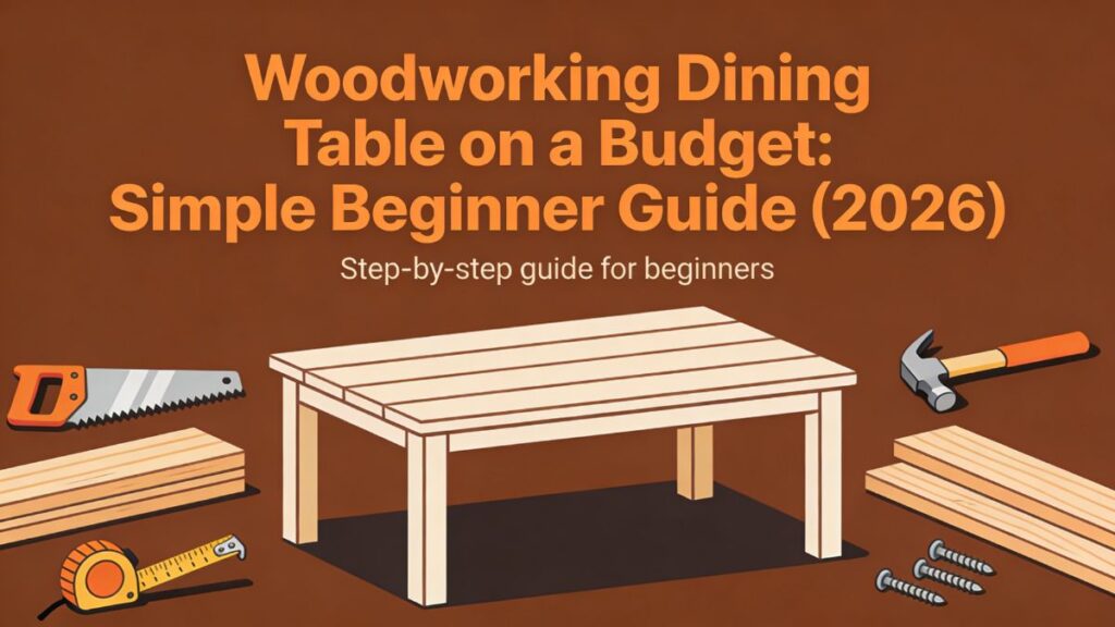Woodworking Dining Table on a Budget Simple Beginner Guide