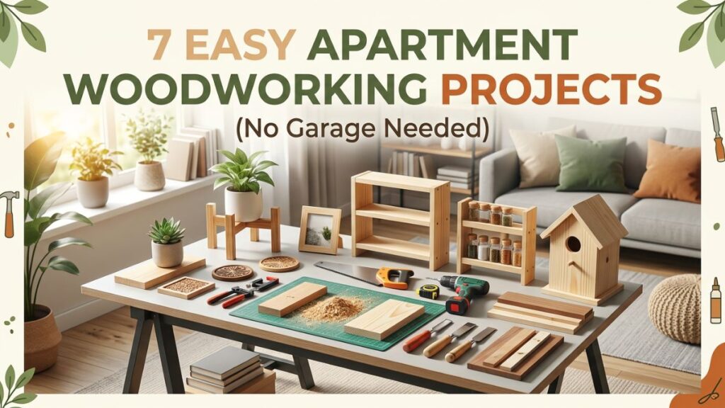 7 Easy Apartment Woodworking Projects (No Garage Needed)