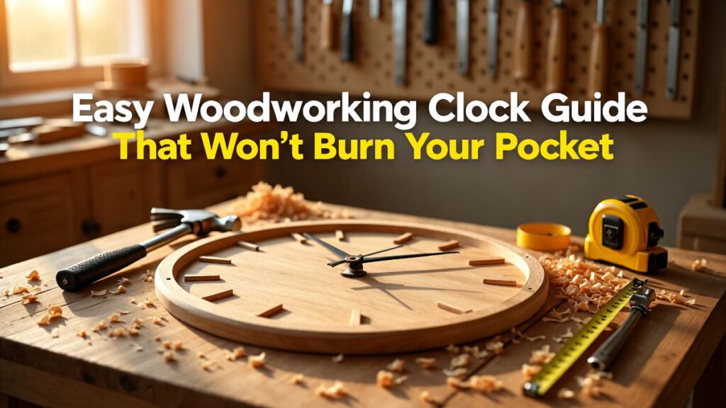 Easy Woodworking Clock Guide That Won't Burn Your Pocket