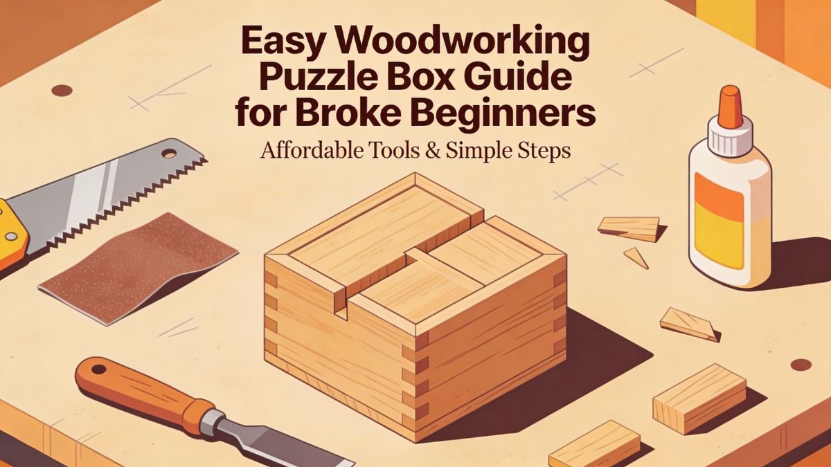 Easy Woodworking Puzzle Box Guide for Broke Beginners