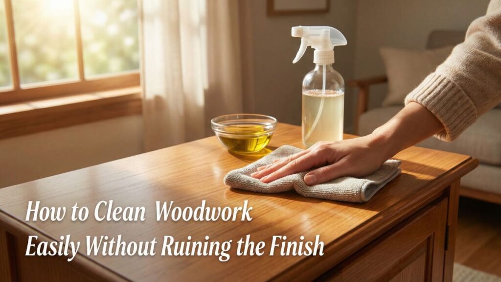 How to Clean Woodwork Easily Without Ruining the Finish