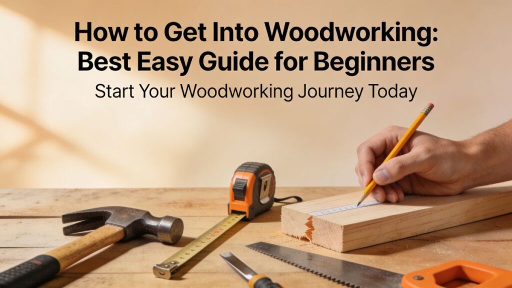 How to Get Into Woodworking: Best Easy Guide for Beginners