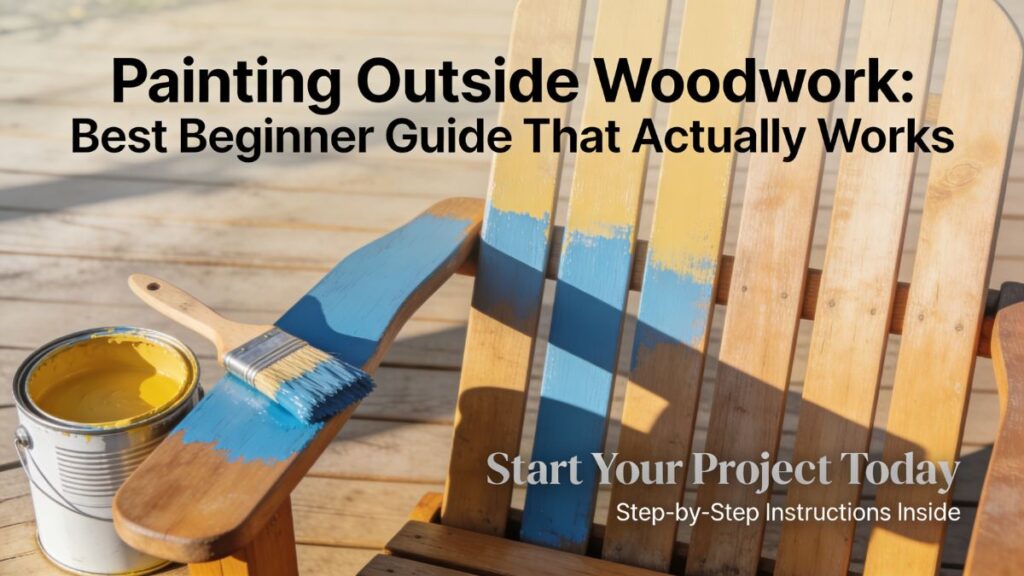 Painting Outside Woodwork: Best Beginner Guide That Actually Works