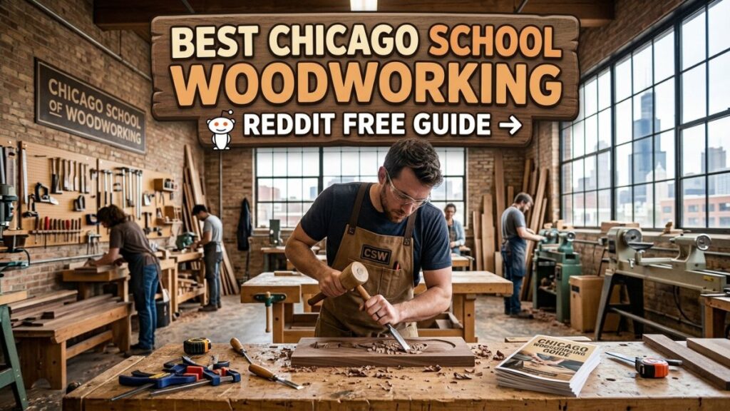 Chicago school of woodworking reddit free beginner guide