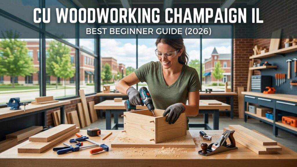 CU Woodworking Champaign IL: Best Beginner Guide (2026)