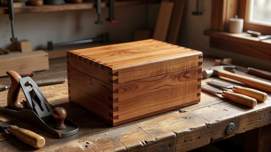 tea box woodworking featured