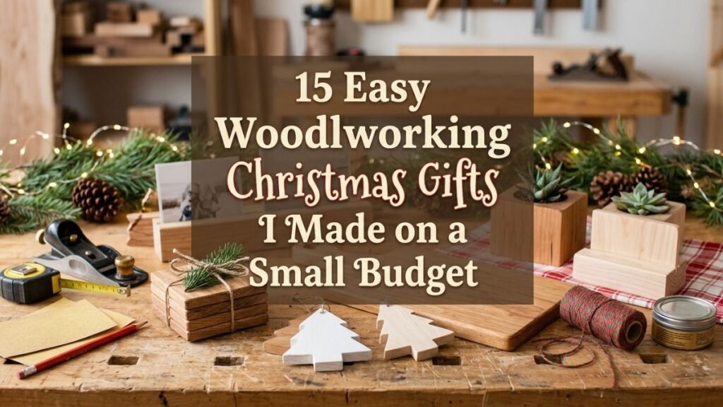 woodworking christmas gifts idea for beginners made on low budget at home