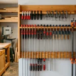 How to Build a Wood Clamp Rack Easily
