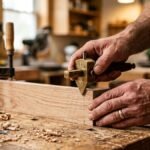 how to use a dovetail marking gauge for beginner woodworking dovetails