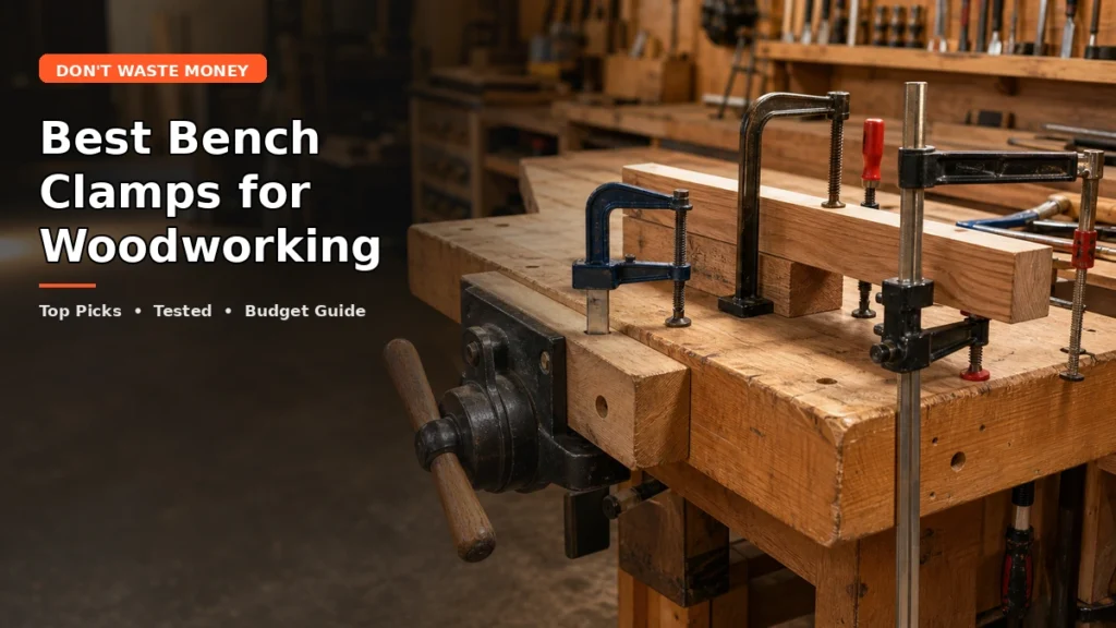 Best Bench Clamps for Woodworking (Don't Waste Money)